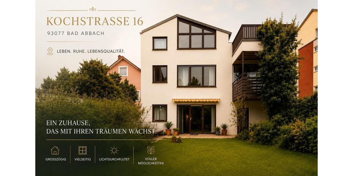 Einfamilienhaus Bad Abbach - 10 Zimmer, 341 m&sup2;, 679.000&euro; | Angebot:26850856
