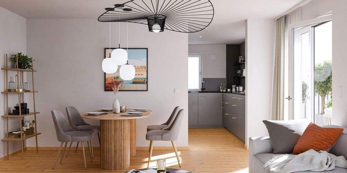 Etagenwohnung Regensburg Kumpfmühl-Ziegetsdorf-Neuprüll - 3 Zimmer, 85 m&sup2;, 567.800&euro; | Angebot:24401734