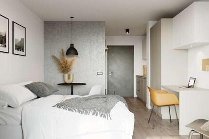 Wohnung Regensburg Ganghofersiedlung - 1 Zimmer, 25 m&sup2;, 610&euro; | Angebot:27612598