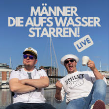 Männer, die aufs Wasser starren! Regensburg