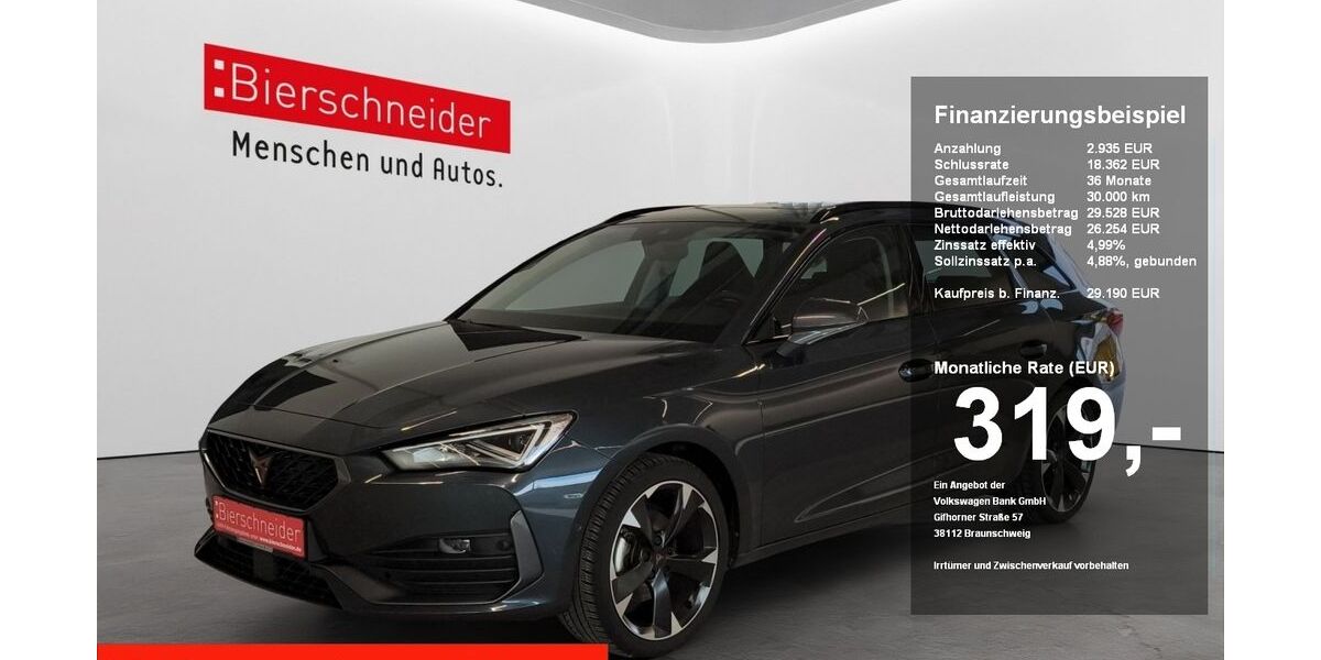 Cupra Leon 22.925 km 29.190 &euro; Regensburg 93055