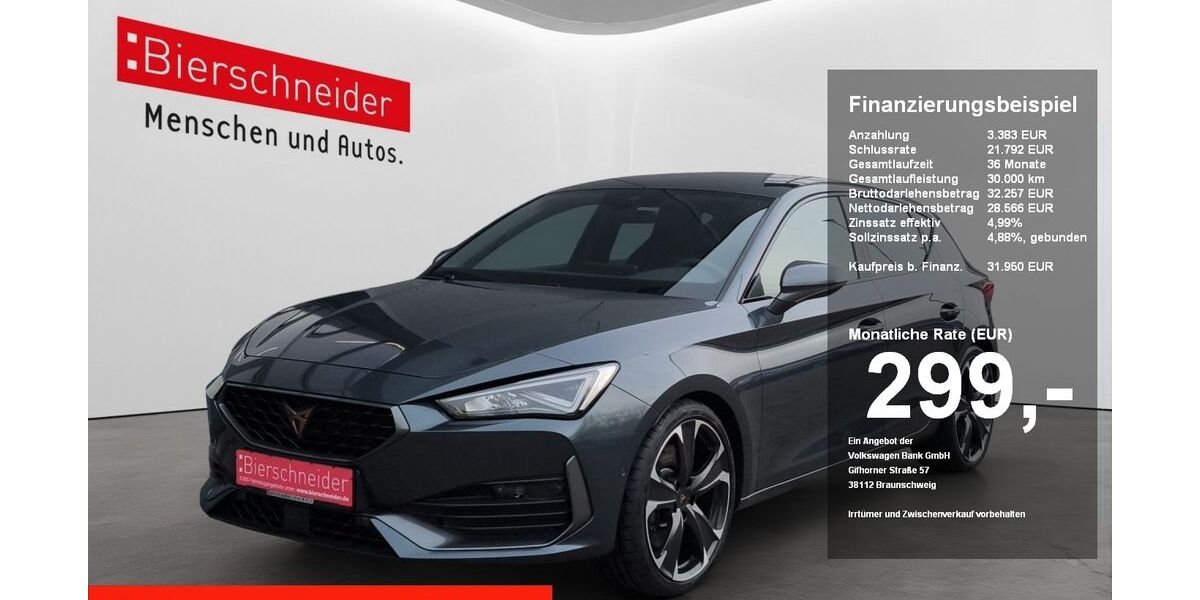 Cupra Leon 25.665 km 31.450 &euro; Regensburg 93055
