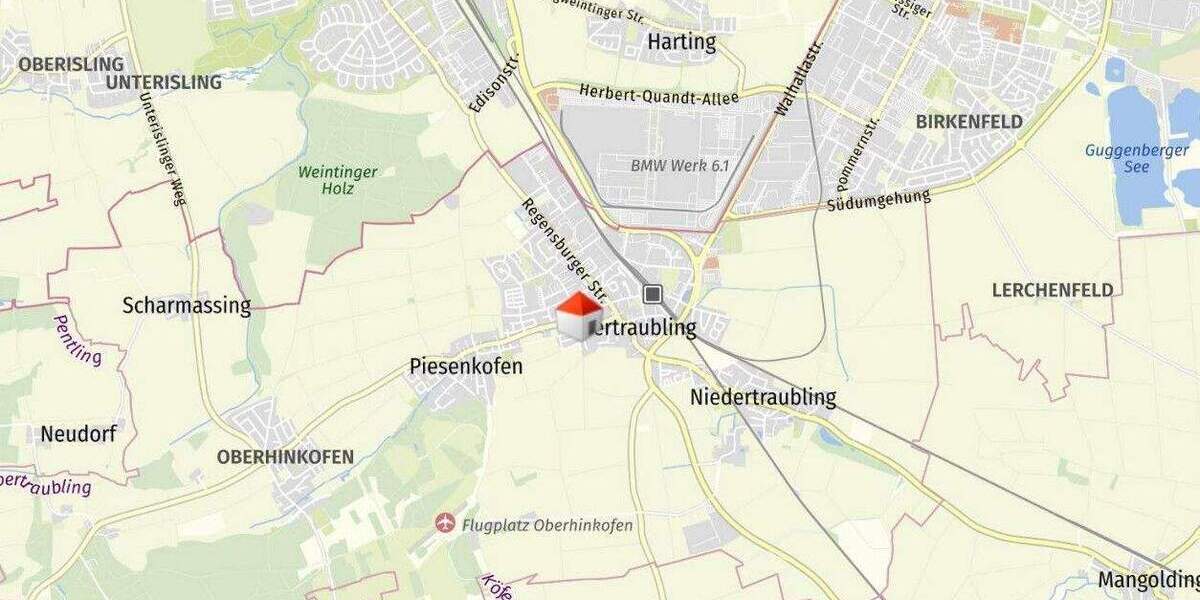 Etagenwohnung Obertraubling - 3 Zimmer, 73 m&sup2;, 289.000&euro; | Angebot:25704944