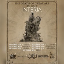 INTERIA - The Death of Great Art Tour 10.09.2026 Alte Mälzerei Regensburg