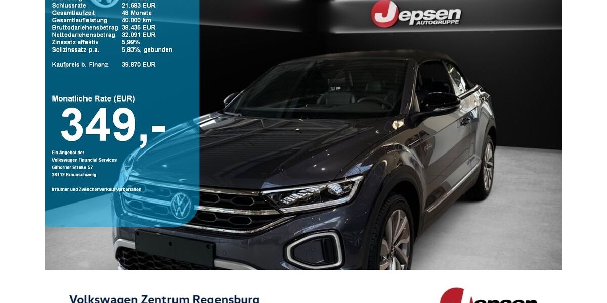 VW T-Roc 9.900 km 39.870 &euro; Regensburg 93053