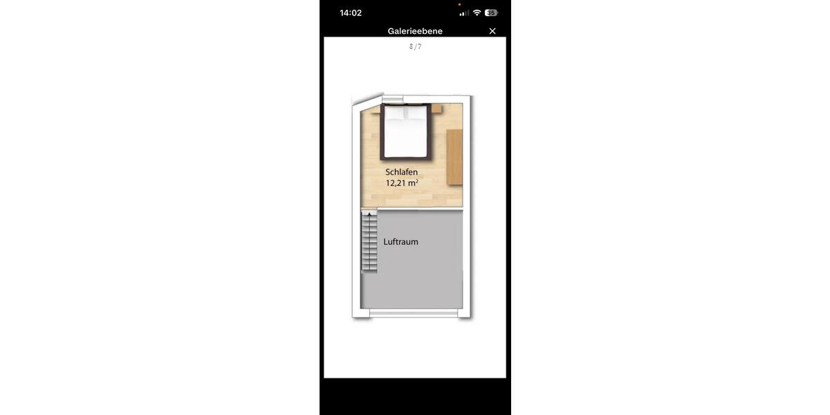 Maisonettenwohnung Regensburg Brandlberg - 1.5 Zimmer, 38 m&sup2;, 700&euro; | Angebot:26706085