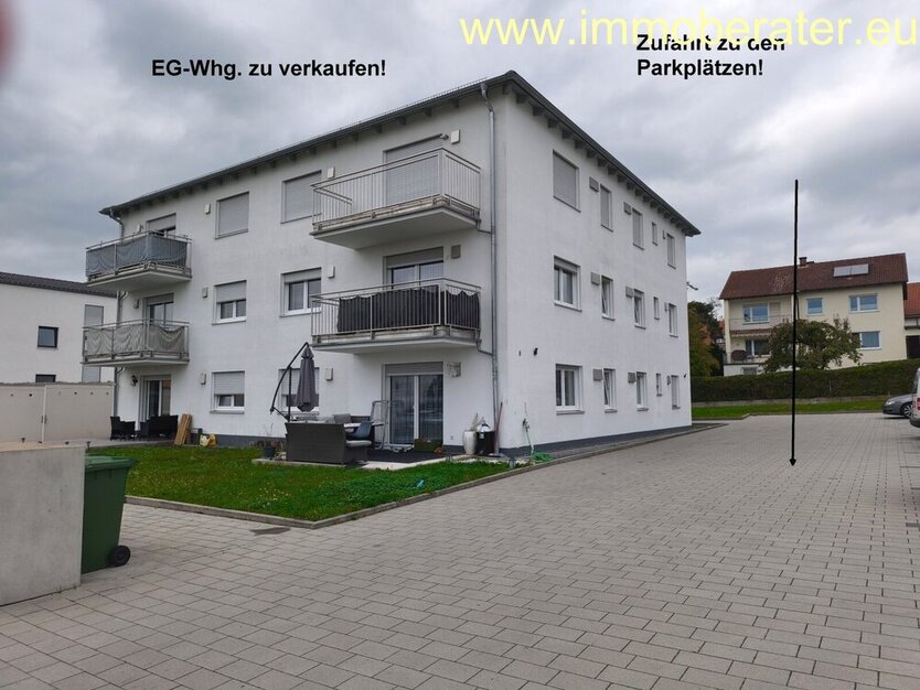 ZU VERKAUFEN-4-Zi-Whg-WFL ca. 100 m2-inklusive 2 Kfz-Stellplätze plus Gartenanteil- zum Eigenbezug oder zur Kapitalanlage bestens geeignet! 4 zimmer