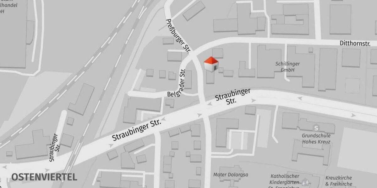 Etagenwohnung Regensburg Ostenviertel - 3 Zimmer, 92 m&sup2;, 519.000&euro; | Angebot:25670690