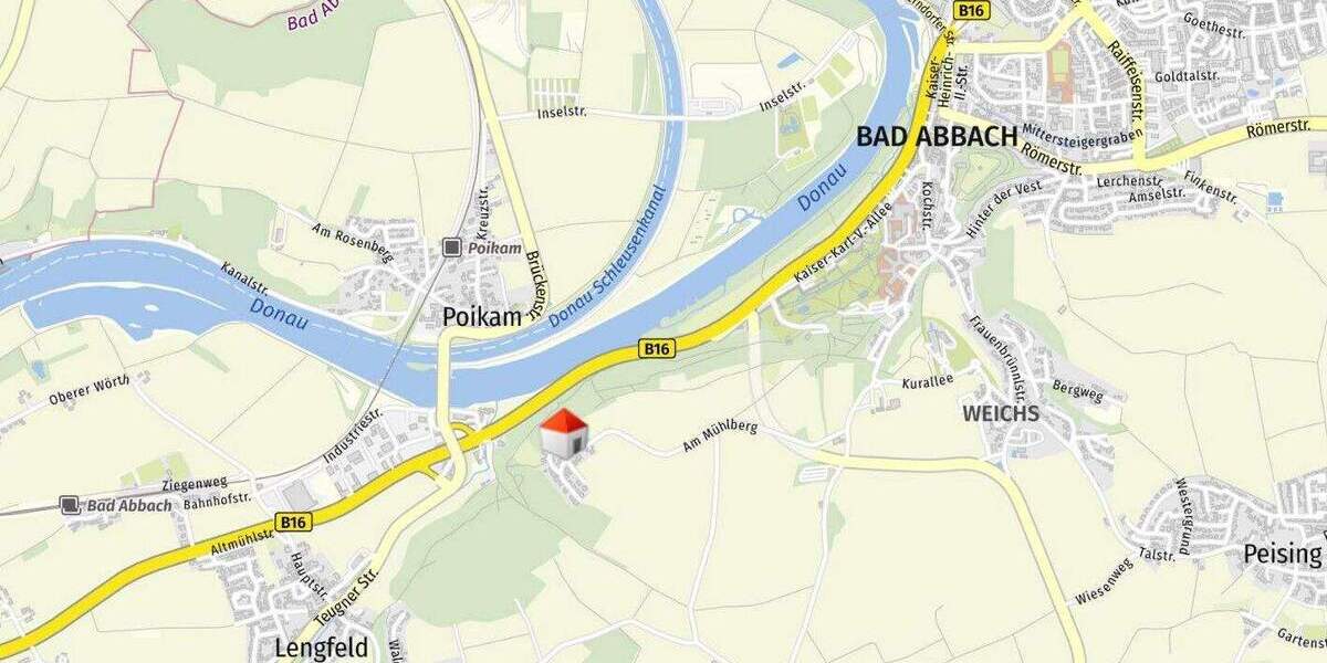 Etagenwohnung Bad Abbach - 3 Zimmer, 84 m&sup2;, 895&euro; | Angebot:25744433