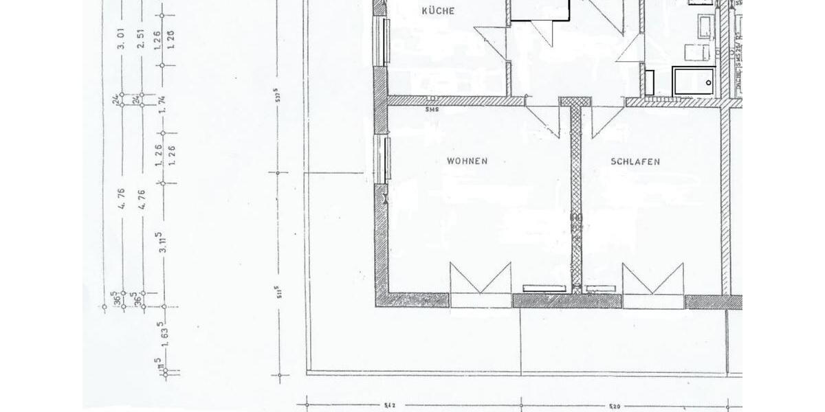 Etagenwohnung Sinzing - 2 Zimmer, 70 m&sup2;, 850&euro; | Angebot:25887711