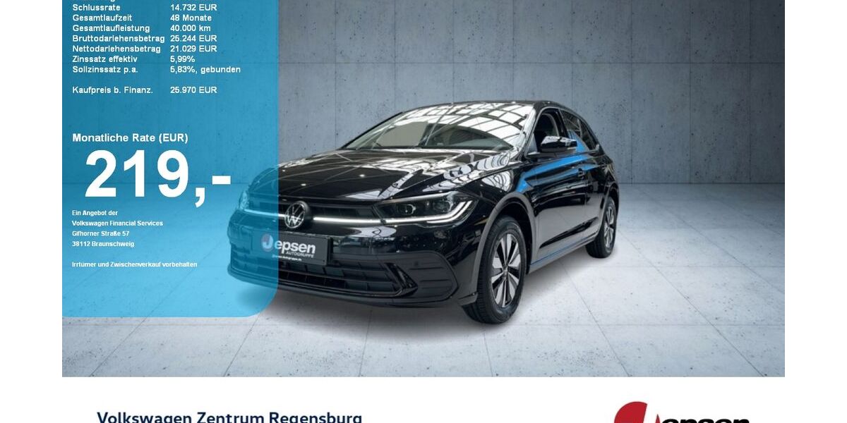 VW Polo 4.900 km 25.970 &euro; Regensburg 93053