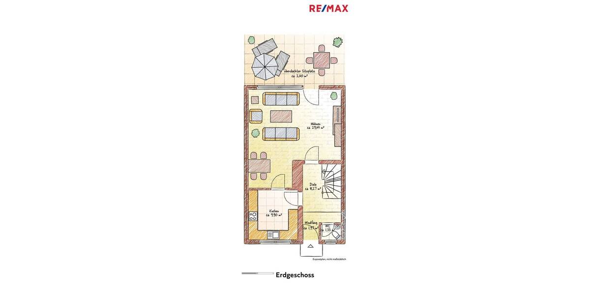 Reihenmittelhaus Regensburg Sallern-Gallingkofen - 5 Zimmer, 139 m&sup2;, 449.000&euro; | Angebot:26617674