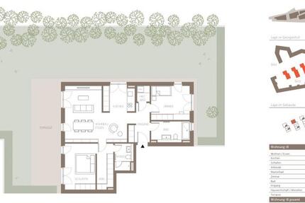 Wohnung Regensburg Das Dörnberg - 3 Zimmer, 108 m&sup2;, 756.000&euro; | Angebot:26691447