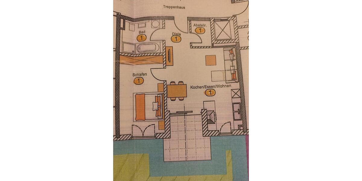 Vermiete hochwertige 2-Zimmer-Wohnung in ruhiger Lage in 93326 Ab 2 zimmer