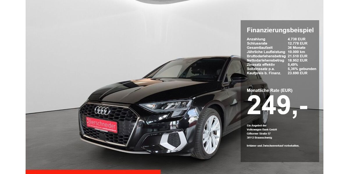 Audi A3 55.570 km 22.750 &euro; Regensburg 93055