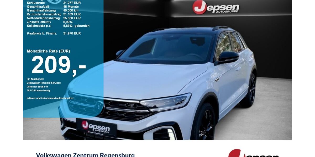 VW T-Roc 9.900 km 31.970 &euro; Regensburg 93053
