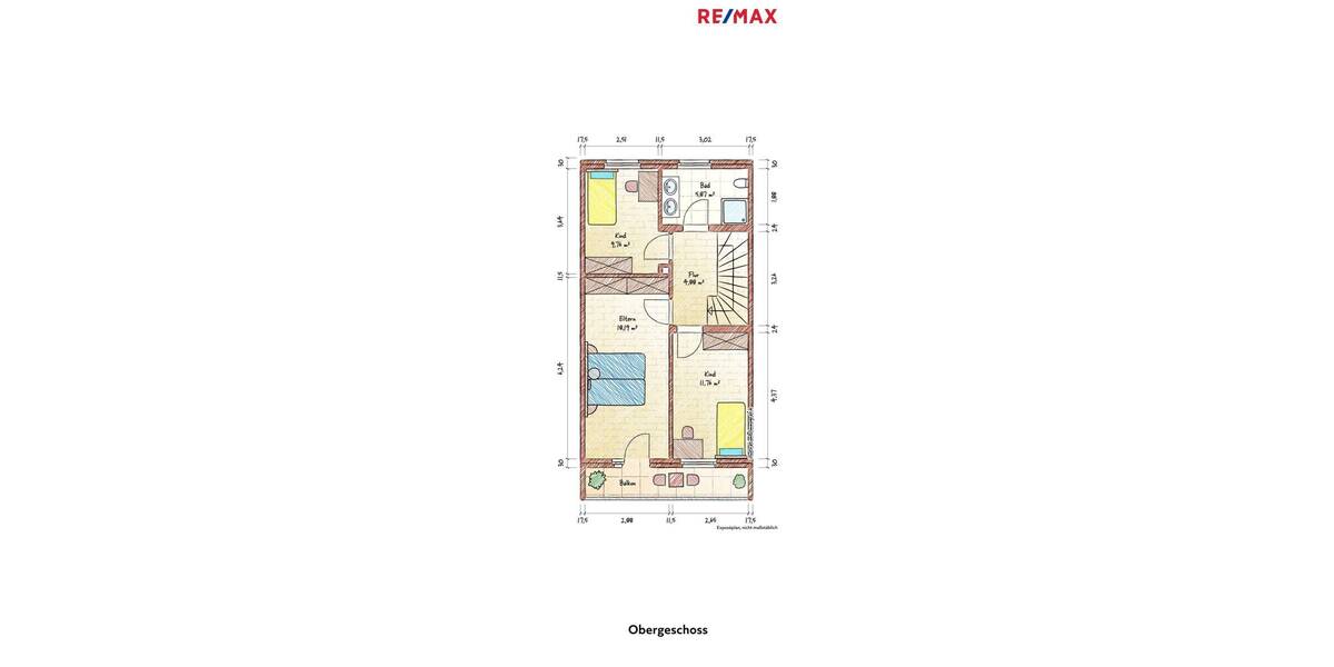 Reihenmittelhaus Regenstauf - 4 Zimmer, 107 m&sup2;, 449.000&euro; | Angebot:26142937