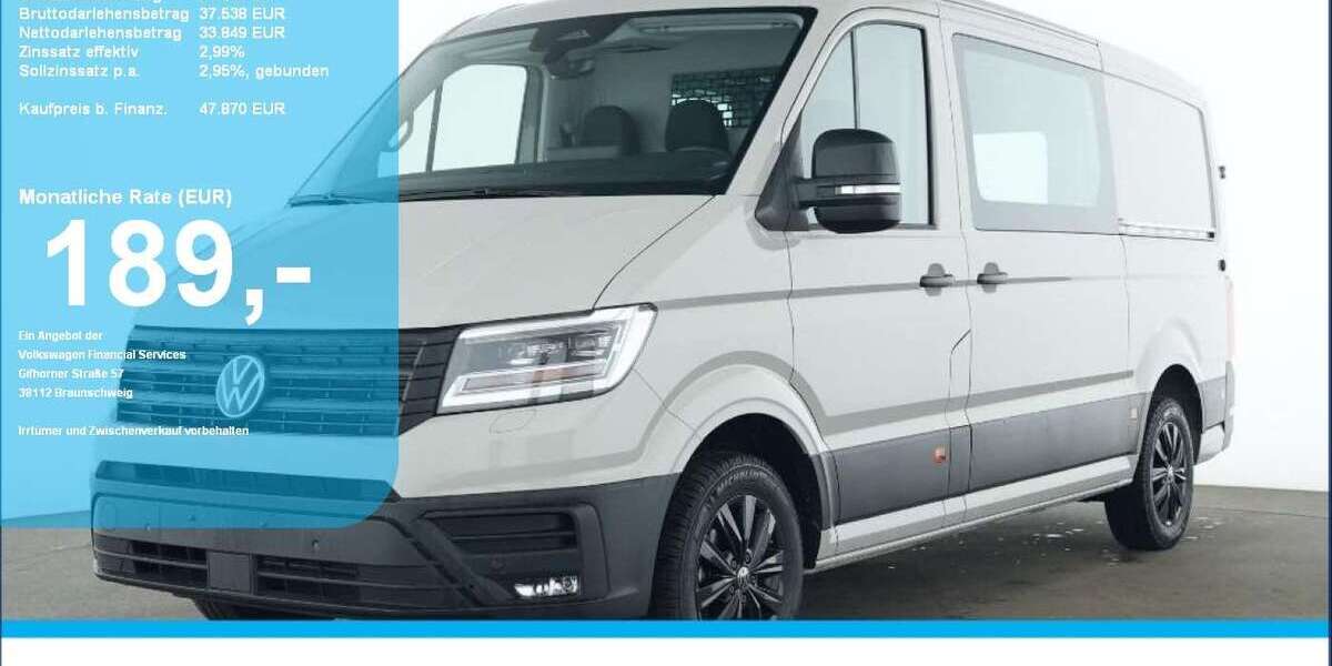 VW Crafter 10.500 km 47.870 &euro; Regensburg 93053