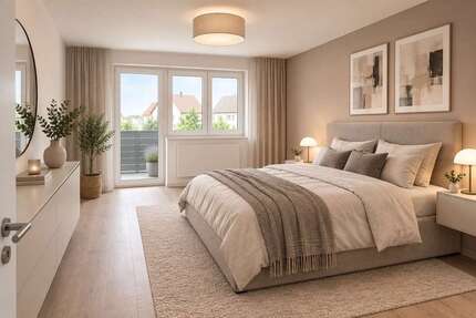 Wohnung Obertraubling / Niedertraubling Niedertraubling - 3 Zimmer, 91 m&sup2;, 329.000&euro; | Angebot:27264891
