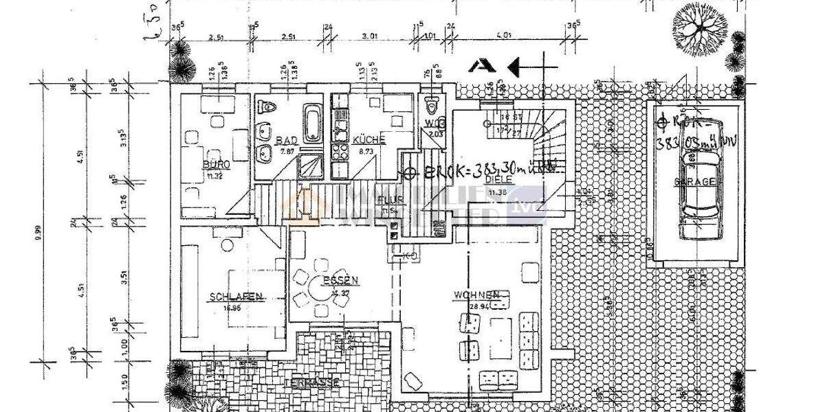 Einfamilienhaus Regensburg Kumpfmühl-Ziegetsdorf-Neuprüll - 6 Zimmer, 168 m&sup2;, 825.000&euro; | Angebot:25702514