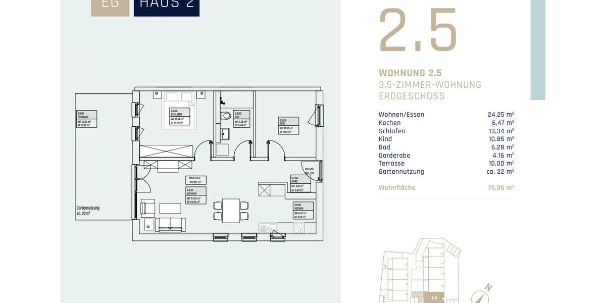 Erdgeschoßwohnung Saal an der Donau - 3 Zimmer, 75 m&sup2;, 905&euro; | Angebot:26634344