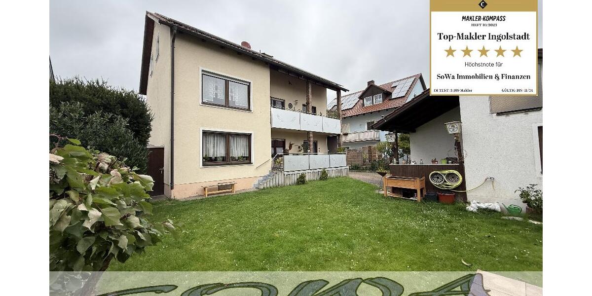 Mehrfamilienhaus mit 3 Wohnungen mit Doppelgarage und Carport und PV-Anlage in Tegernheim - Regensburg - Ein Objekt von Ihrem Immobilienpartner SOWA Immobilien und Finanzen 9 zimmer