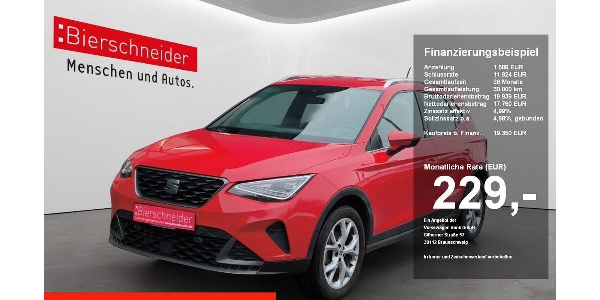 Seat Arona 25.915 km 19.350 &euro; Regensburg 93055