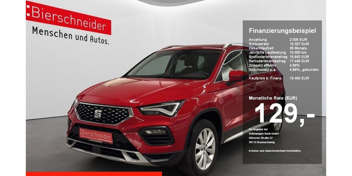 Seat Ateca 85.820 km 17.890 &euro; Regensburg 93055