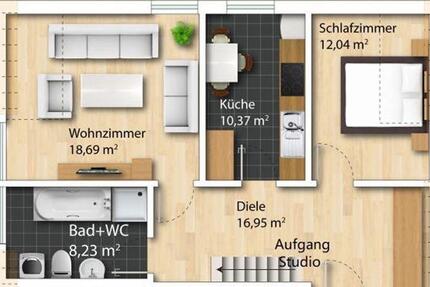 Wohnung Teublitz - 3 Zimmer, 60 m&sup2;, 850&euro; | Angebot:27556673