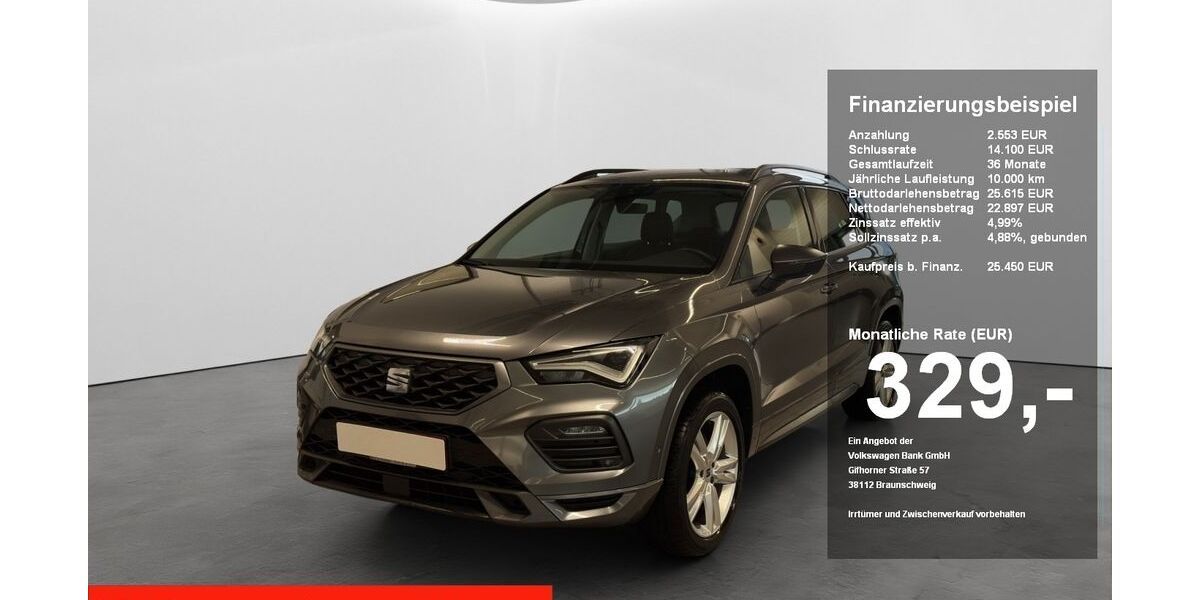 Seat Ateca 108.472 km 24.950 &euro; Regensburg 93055