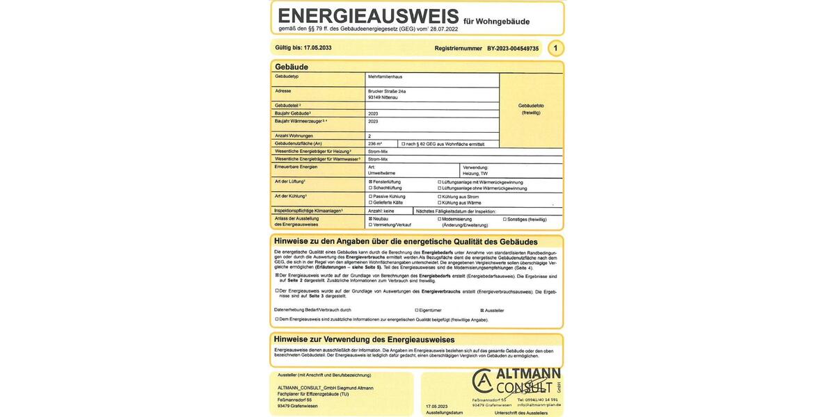 Mehrfamilienhaus, Wohnhaus Nittenau - 480.000&euro; | Angebot:27014380