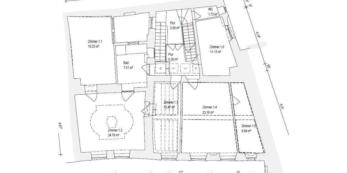 Mehrfamilienhaus, Wohnhaus Regensburg Innenstadt - 1 Zimmer, 305 m&sup2;, 999.000&euro; | Angebot:25399629