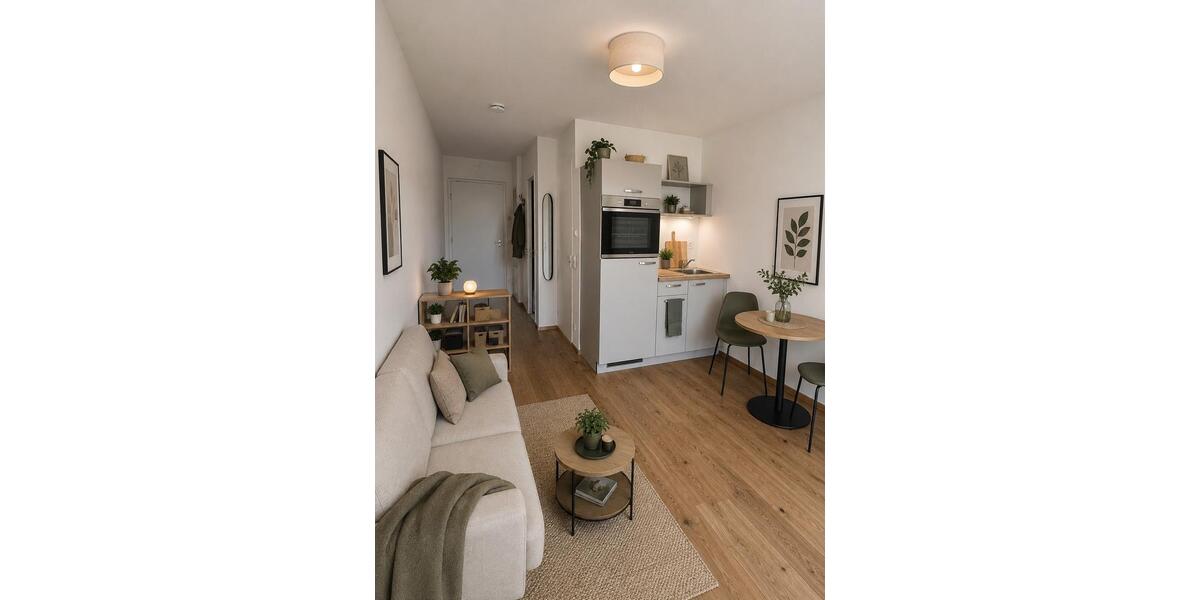 Etagenwohnung Regensburg Galgenberg - 1 Zimmer, 25 m&sup2;, 600&euro; | Angebot:26483965