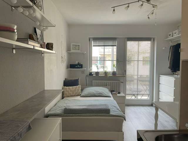 Etagenwohnung Regensburg Ganghofersiedlung - 1 Zimmer, 19 m&sup2;, 88.200&euro; | Angebot:26071603