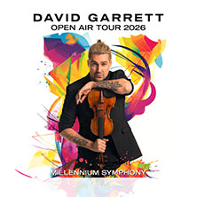 David Garrett - Millennium Symphony Open Air Tour 2026 14.07.2026 Schloss St. Emmeram Thurn und Taxis