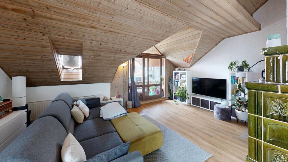 Dachgeschoßwohnung Regensburg Das Dörnberg - 3 Zimmer, 96 m&sup2;, 399.500&euro; | Angebot:26829007