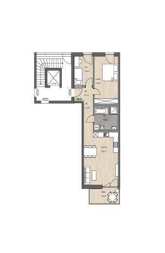 Etagenwohnung Pentling Großberg - 3 Zimmer, 73 m&sup2;, 457.500&euro; | Angebot:25771486