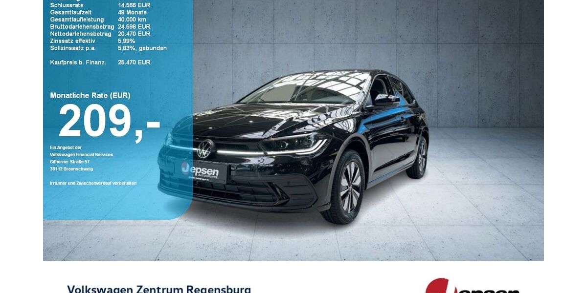 VW Polo 9.900 km 25.470 &euro; Regensburg 93053