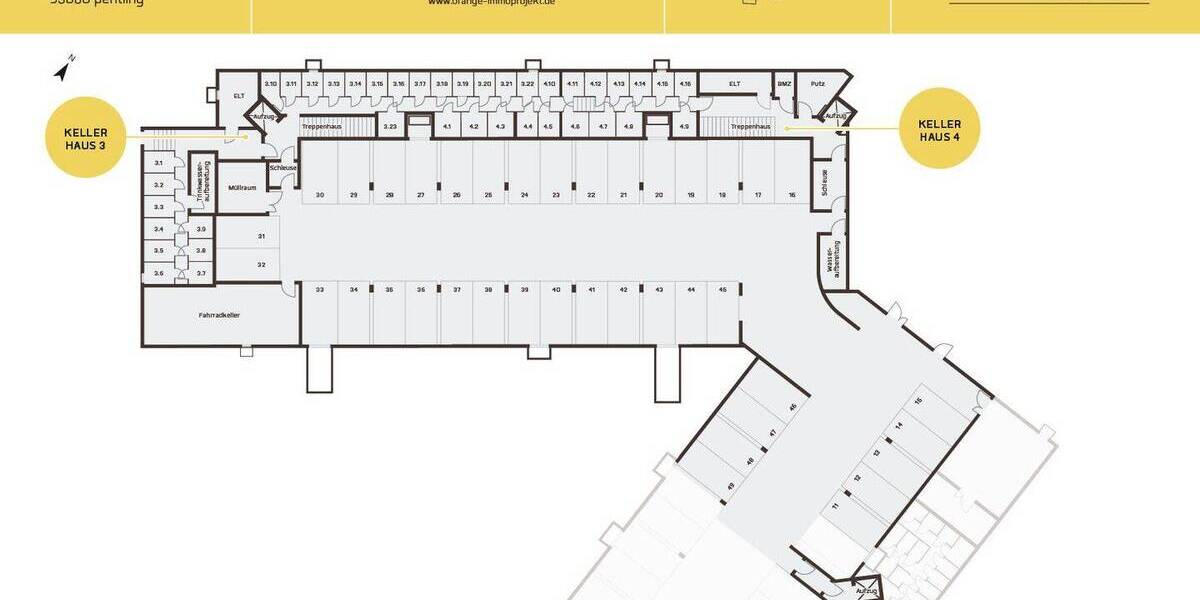 Etagenwohnung Pentling Hölkering - 2 Zimmer, 58 m&sup2;, 945&euro; | Angebot:26290197
