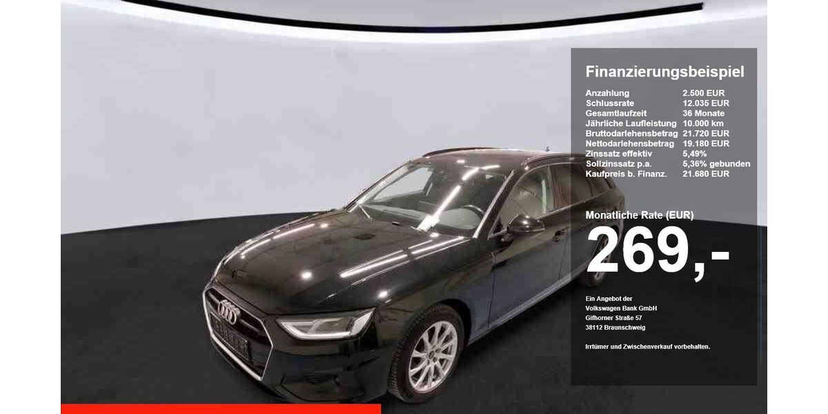 Audi A4 55.615 km 20.890 &euro; Regensburg 93055