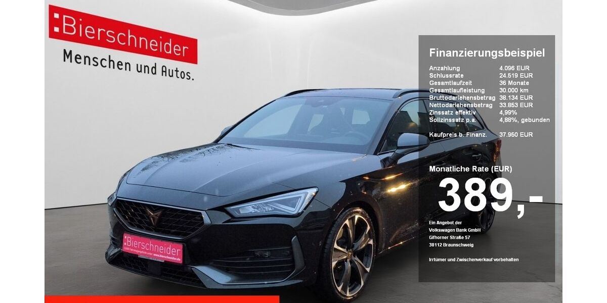Cupra Leon 18.375 km 35.450 &euro; Regensburg 93055