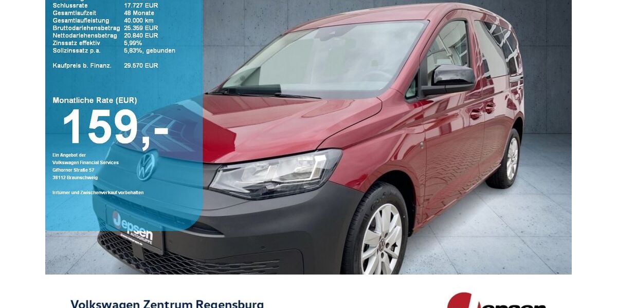 VW Caddy 1.666 km 27.970 &euro; Regensburg 93053