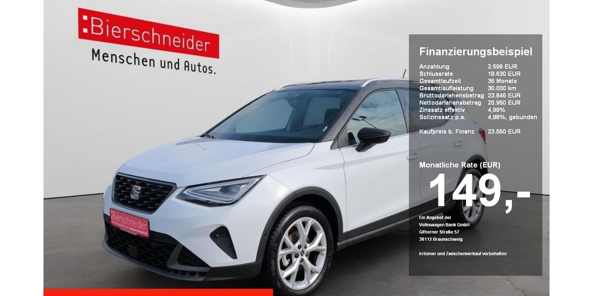 Seat Arona 27.500 km 23.350 &euro; Regensburg 93055