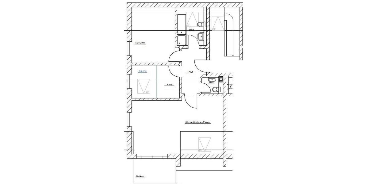 Dachgeschoßwohnung Donaustauf - 3 Zimmer, 75 m&sup2;, 910&euro; | Angebot:26671311