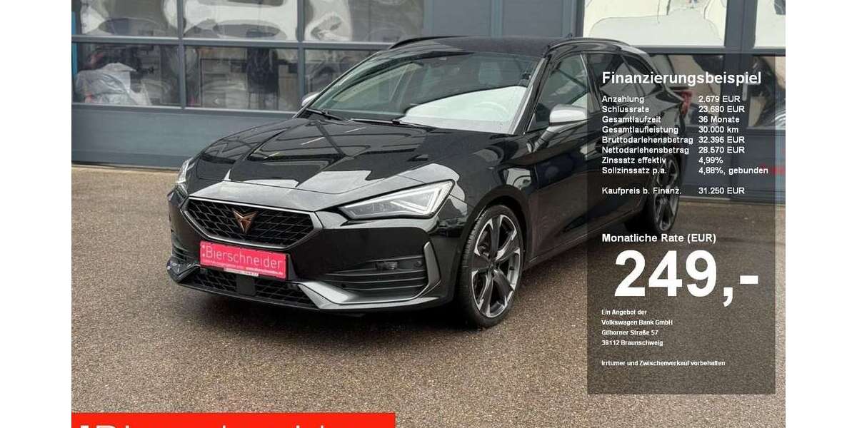 Cupra Leon 15.500 km 31.250 &euro; Regensburg 93055