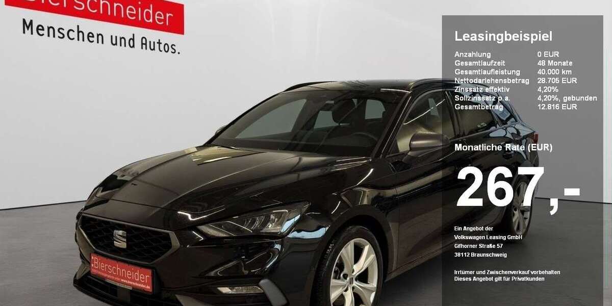 Seat Leon 24.625 km 27.950 &euro; Regensburg 93055