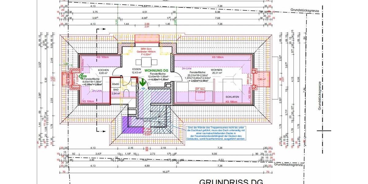 Dachgeschoßwohnung Regensburg Brandlberg - 2 Zimmer, 47 m&sup2;, 800&euro; | Angebot:26400520