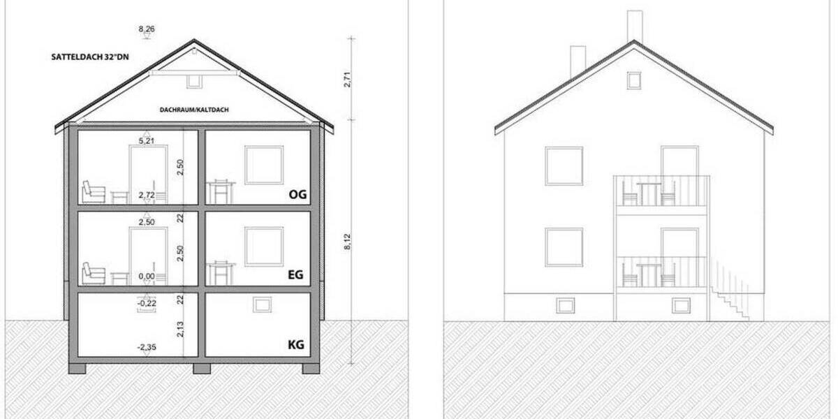 Doppelhaushälfte Fußenberg/Wenzenbach Fußenberg - 6 Zimmer, 124 m&sup2;, 619.000&euro; | Angebot:26116042