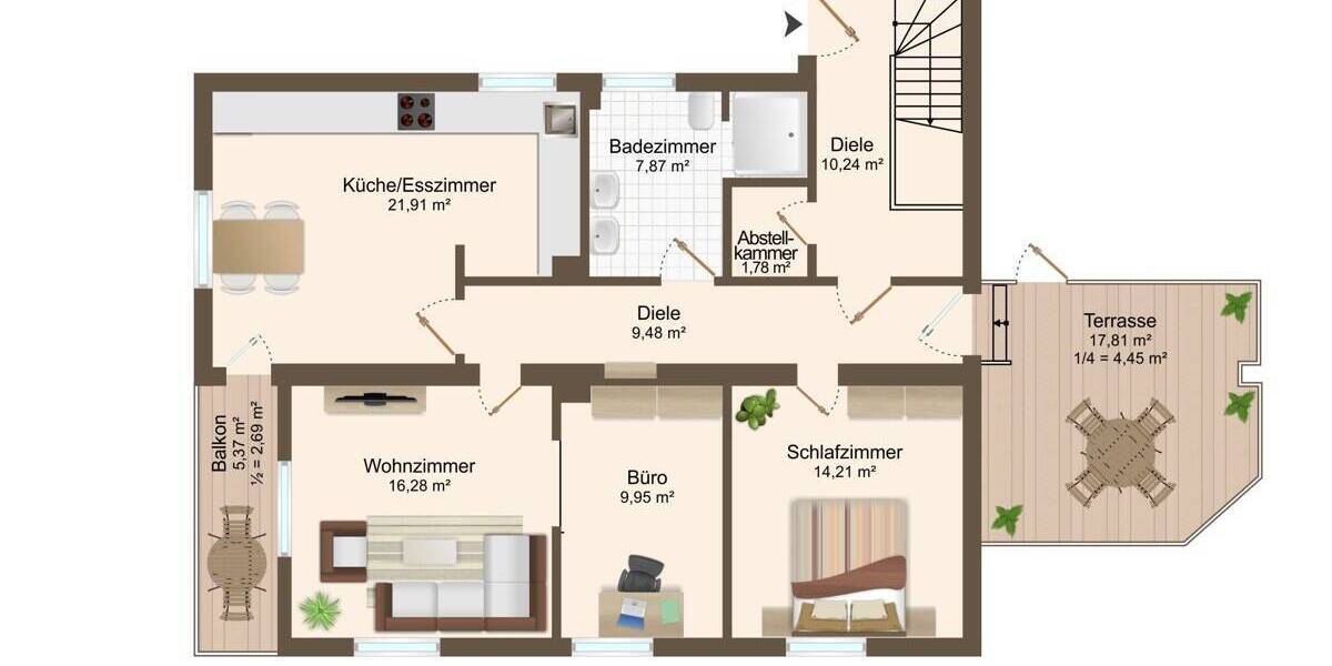 Einfamilienhaus Zeitlarn - 8 Zimmer, 183 m&sup2;, 629.000&euro; | Angebot:26704286