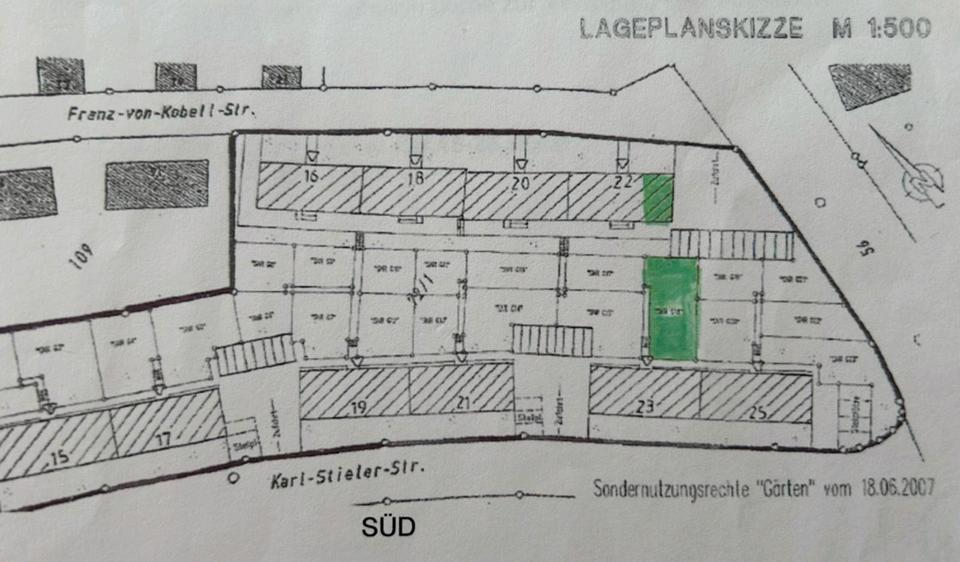 Etagenwohnung Regensburg Ganghofersiedlung - 2 Zimmer, 46 m&sup2;, 265.000&euro; | Angebot:26795890